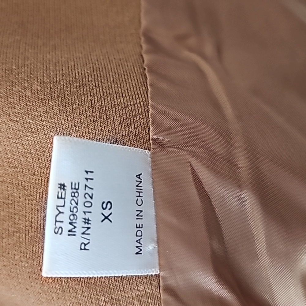 Gibson women's blazer in camel, size xs - Picture 3 of 5